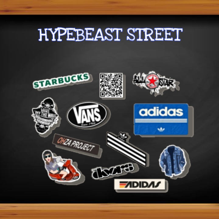 

STICKER AESTHETIC STIKER AESTHETIC WATERPROOFT STIKER VINYL STIKER DECAL CUSTOM HYPEBEAST STREET