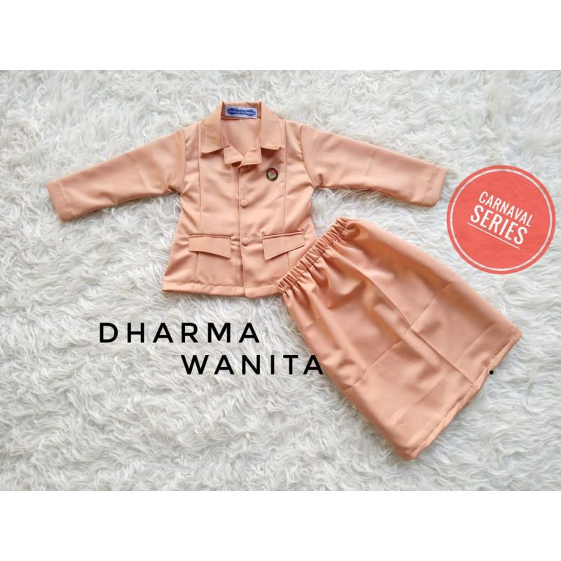 kostum dharma wanita, baju dharma wanita, kostum dharma wanita anak