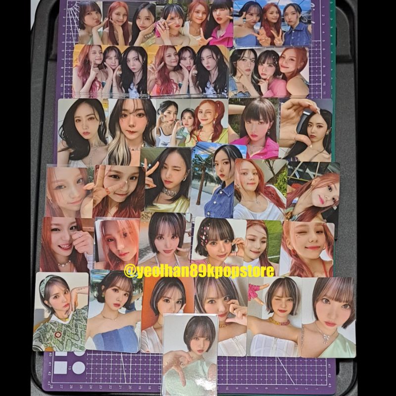 [READY STOCK OFFICIAL] VIVIZ PHOTOCARD FROM ALBUM SUMMER VIBE LOVEADE PHOTOBOOK VER.