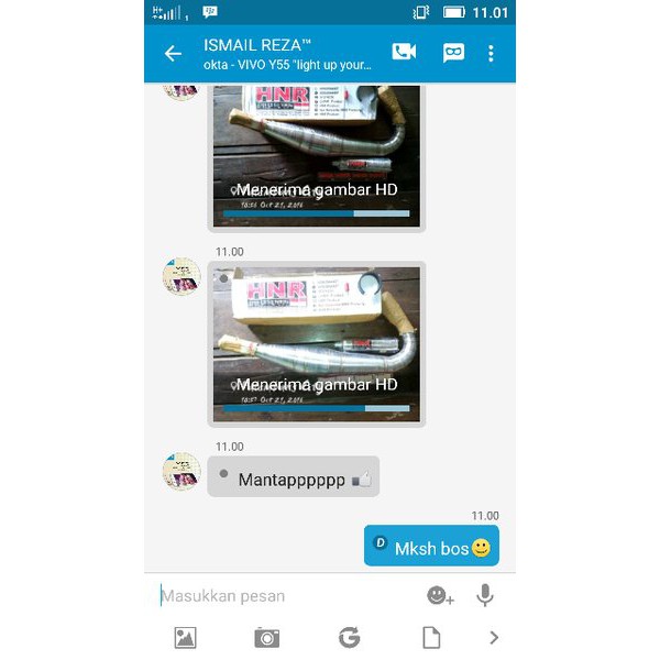 Knalpot RX-KING Drag Stainless HNR Product