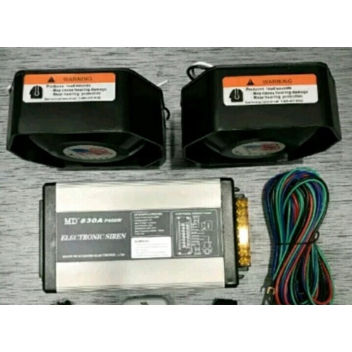 Unik toa patwal sirine plus modul mobil motor type MD 830A 400watt double toa slim 200watt Diskon
