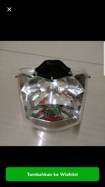 reflektor/ lampu depan karisma