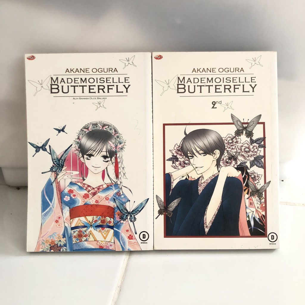 Komik bekas Mademoiselle Butterfly Vol.1-2 (END) by Akane Ogura