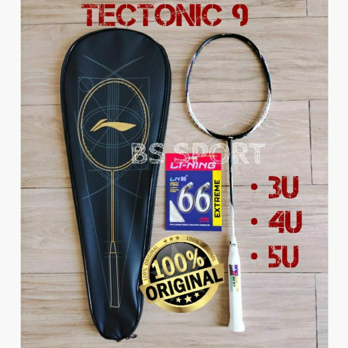 RAKET BADMINTON LINING TECTONIC 9 ORIGINAL