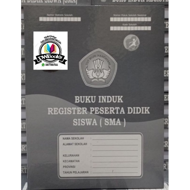 

Buku induk register SMA k13