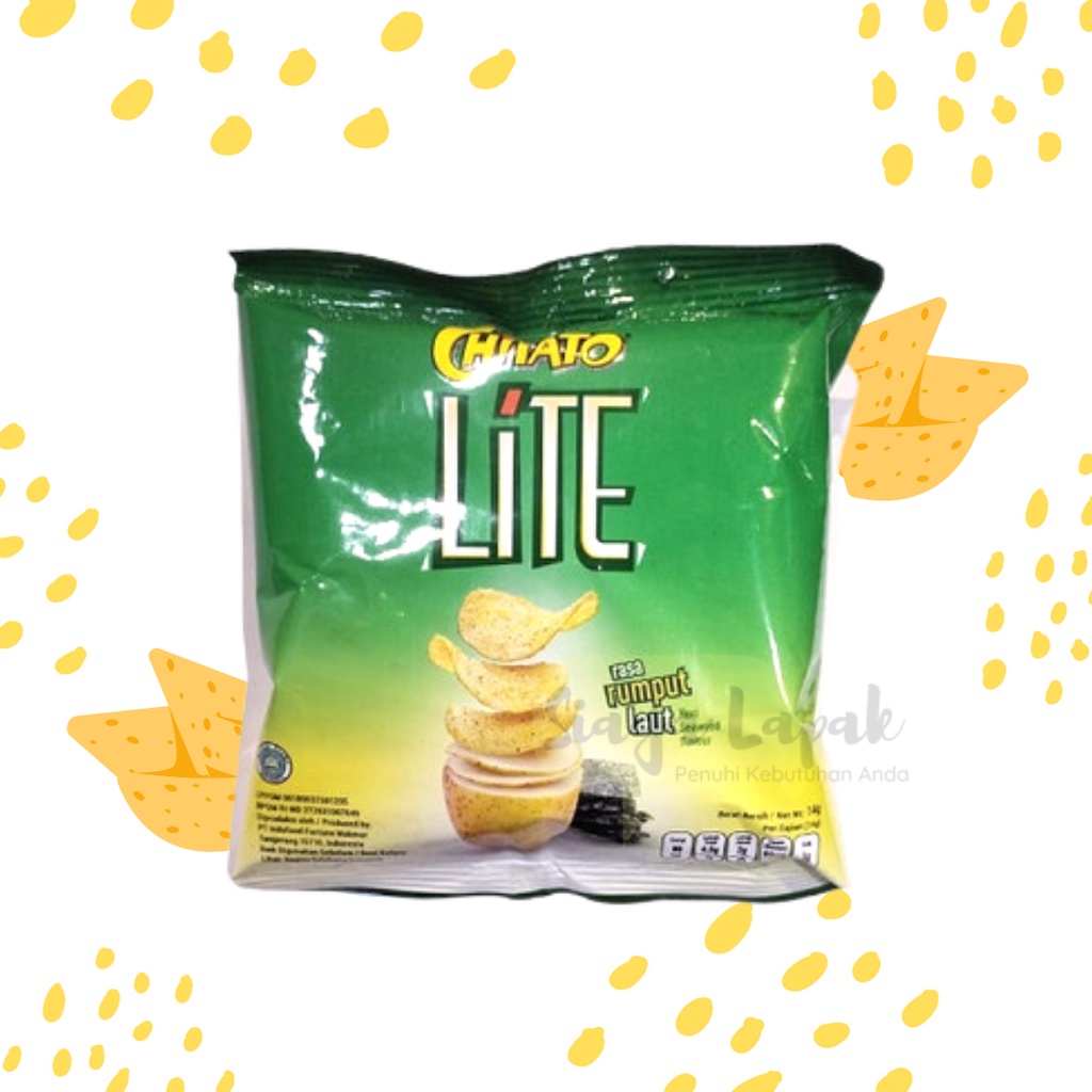 

Chitato Lite Mini Keripik Kentang Rasa Rumput Laut 15 gr