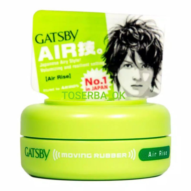 GATSBY MOVING RUBBER AIR RISE HIJAU