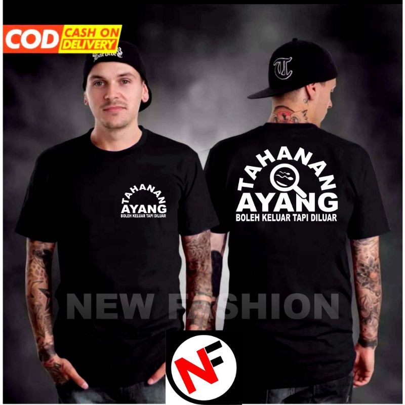 Kaos distro/kaos tahanan ayang sperma/kaos kata unik/kaos kata murah