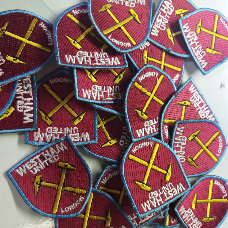 emblem patch bordir west ham united