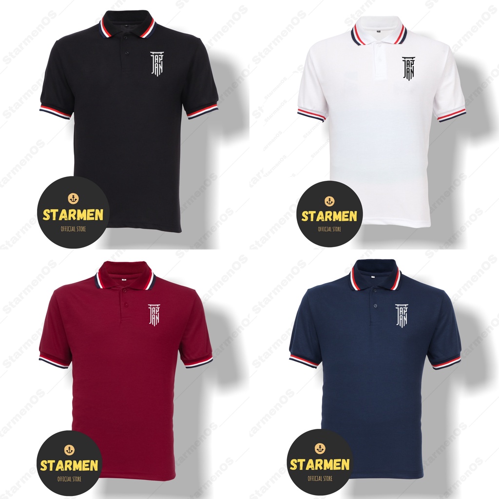 Kaos Polo Shirt Pria Kerah Logo JAPAN