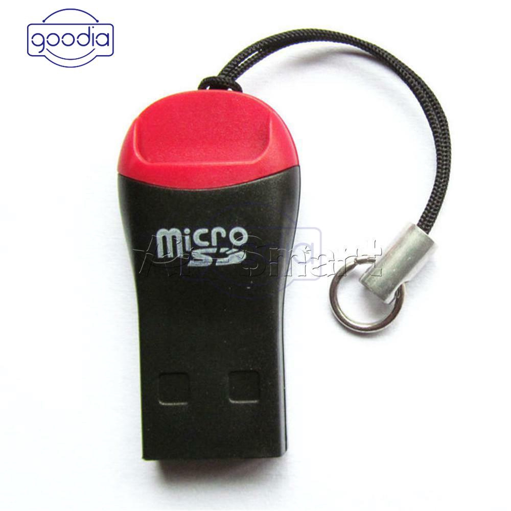 [IN STOCK/COD]  1PCS High Speed USB 2.0 Mini SDHC Micro SD T-Flash TF M2 Memory Card Reader AS