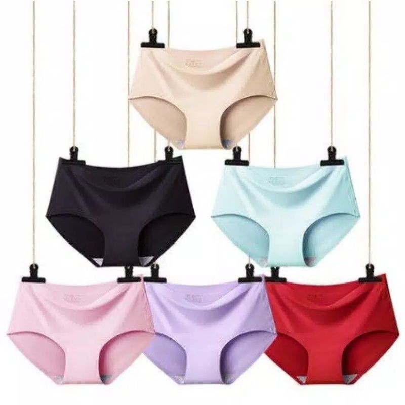 Celana Dalam Seamless Wanita Celana Dalam Wanita Tanpa Jahitan Silk Women Panties