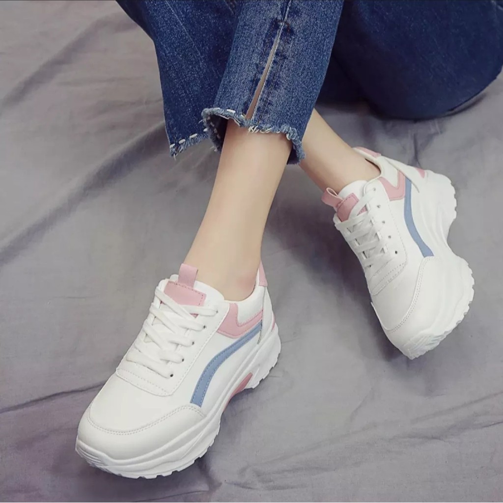 WnZ- Sepatu Wanita Model Terbaru / Sepatu Sneakers FN / Sepatu Wanita TERMURAH/TERLARIS