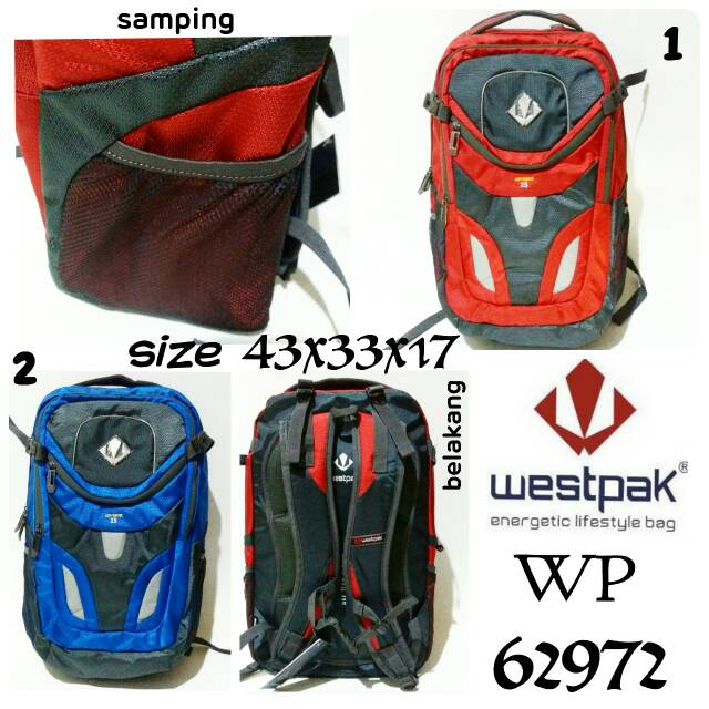 Tas ransel backpack Westpak 62972 tas punggung keren terbaru dan termurah