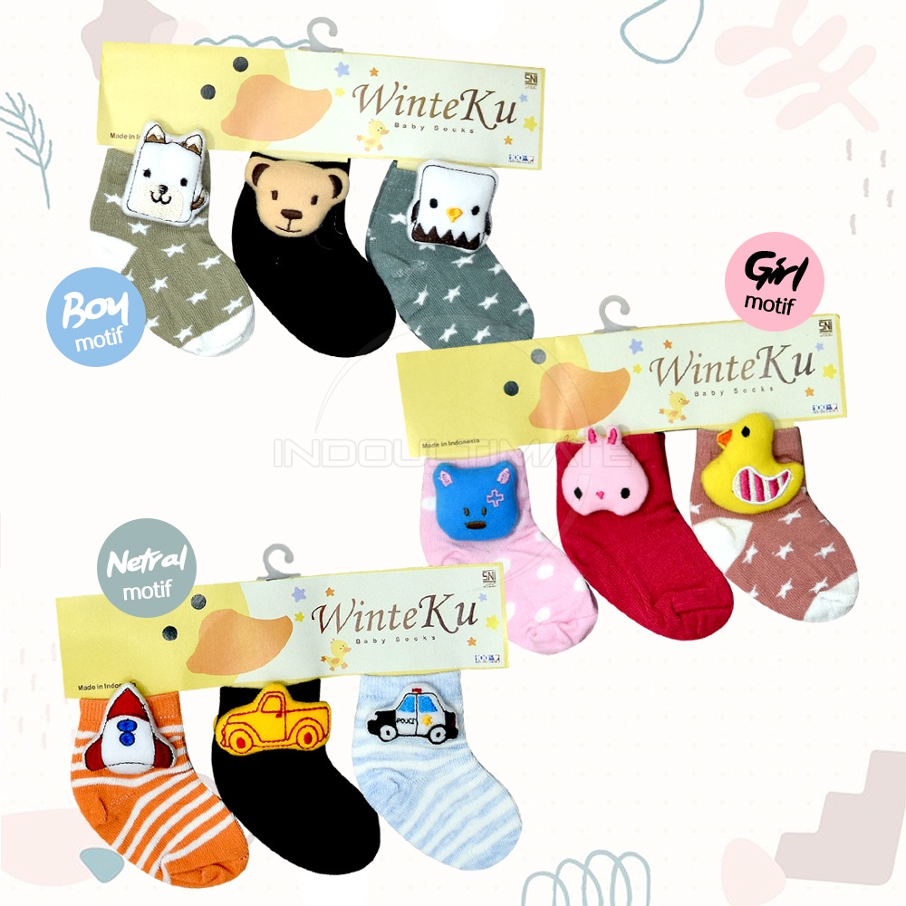 3Pcs Kaos Kaki Bayi Newborn (0-6 Bulan ) Kaos Kaki Bayi Laki-Laki Perempuan SY-0625 Kaos Kaki Motif Karakter Baby Sock Sarung Kaki Bayi Pelindung Kaki Bayi Alas Kaki Bayi Aksesoris Pakaian Bayi Kaos Kaki Bayi Polos Karakter