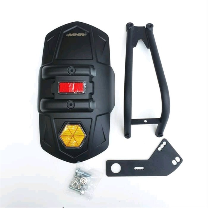 Motor-Spakbor- Mudguard Spakbor Belakang Tambahan Mhr Vixion Xabre R15 R25 Mt15 Mt25 -Spakbor-Motor.
