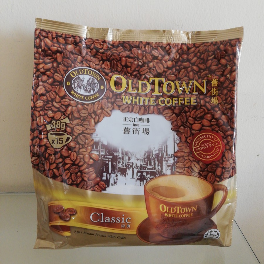 

Old Town White Coffee 3 in 1 Classic 15 sachet x 40 g Kopi Malaysia