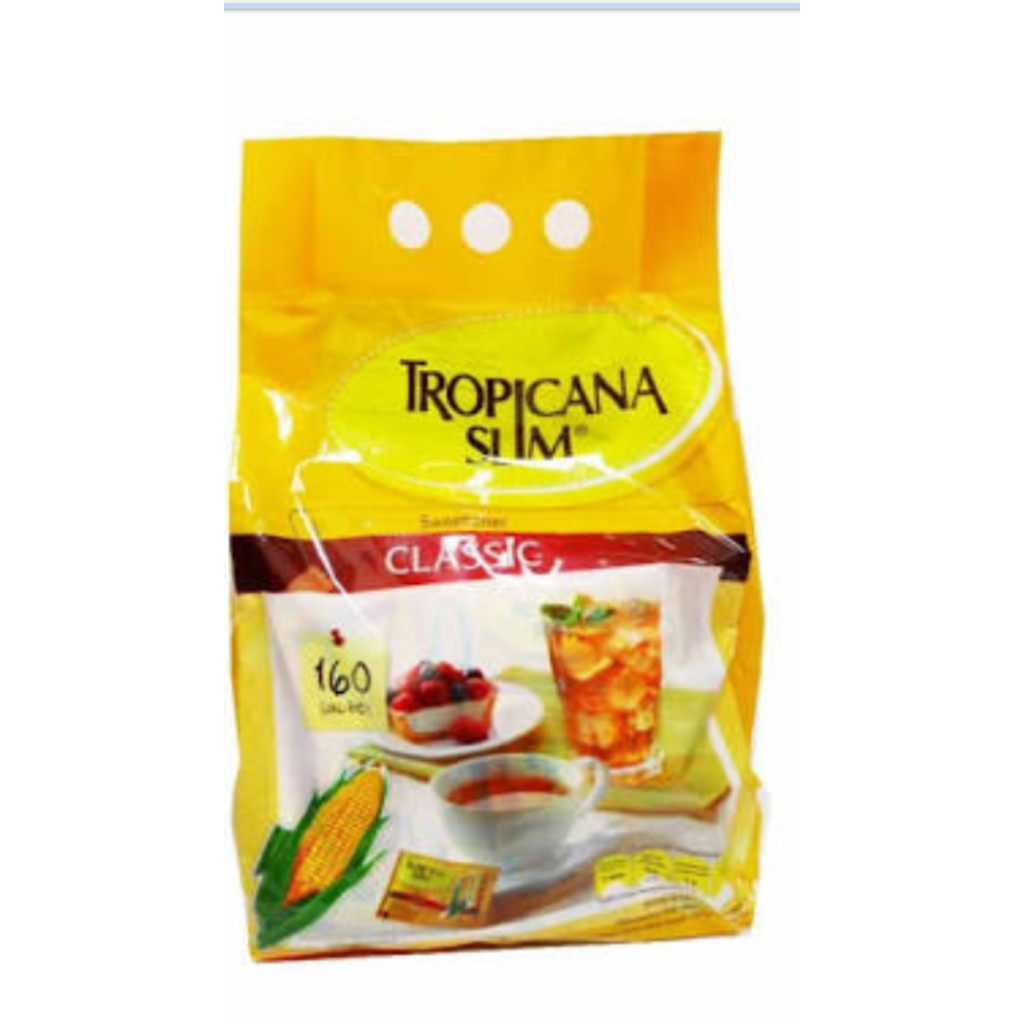 

Tropicana Slim Classic 160 sachets
