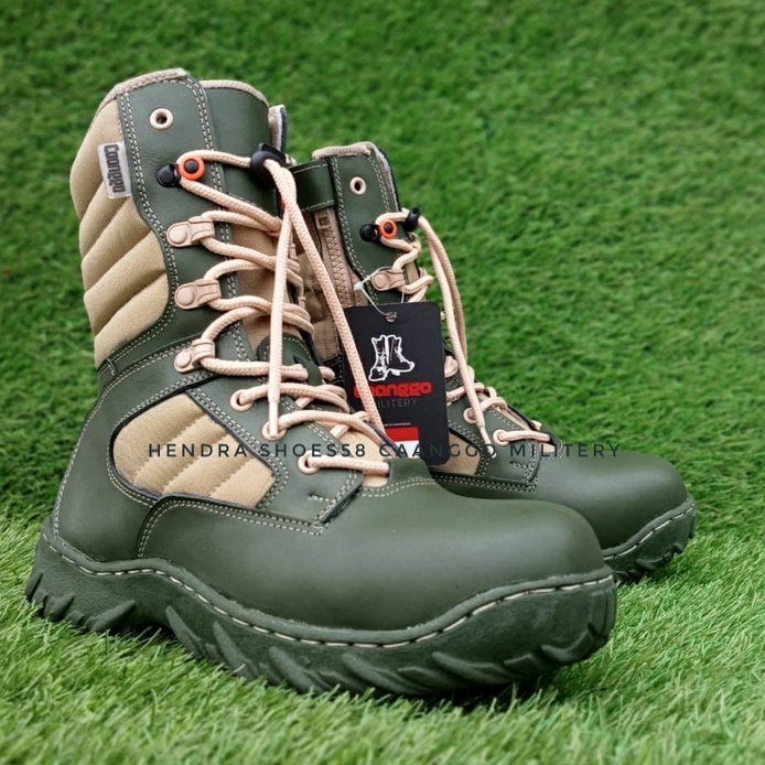 Sepatu Pdl Terbaru 2021 Model Jatah Tni Pdl Kulit Caanggo Militery