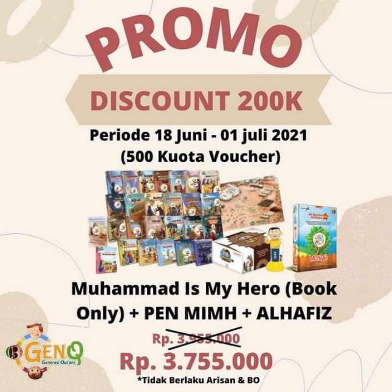 MIMH (book only) + pen hafiz + Al Hafiz