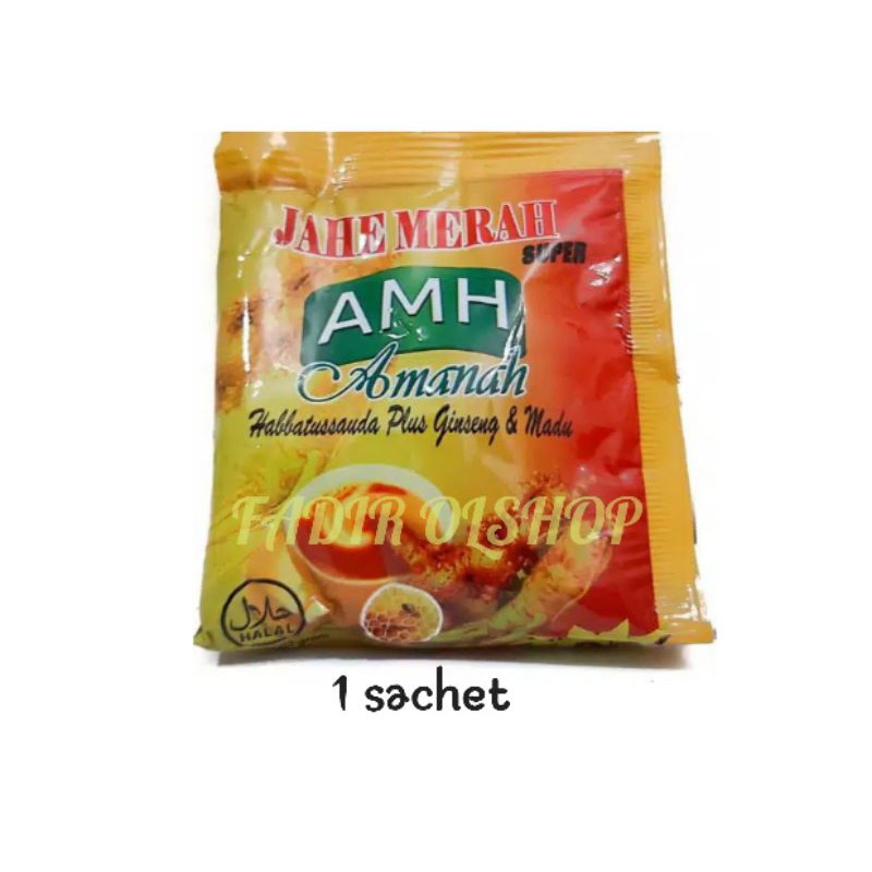 

Jahe merah AMH (1 sachet )