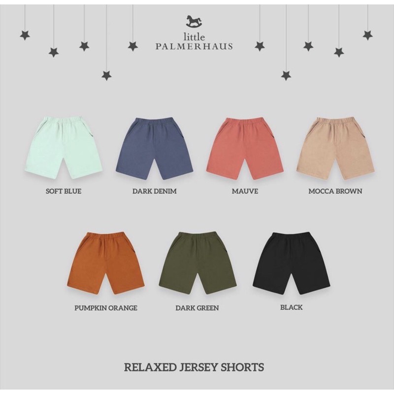 Palmerhaus relaxed jersey shorts celana pendek