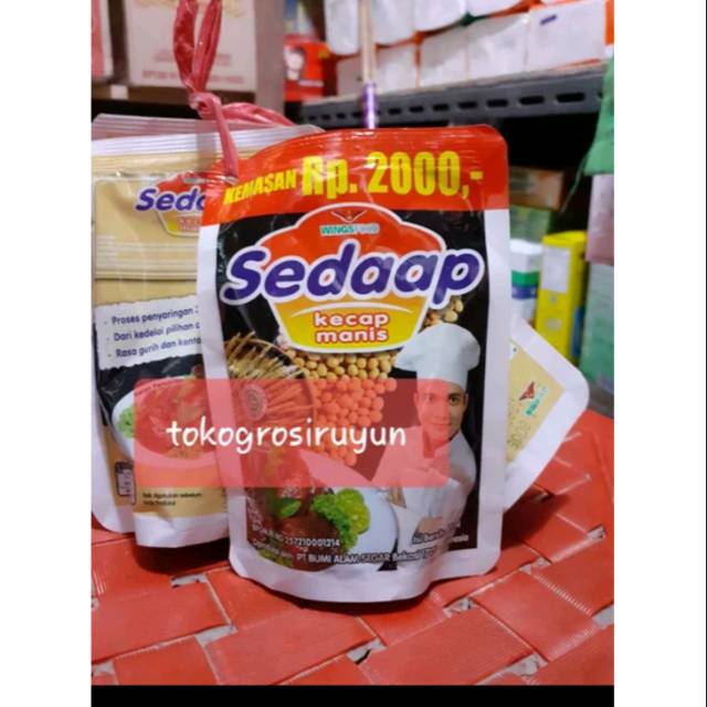 

Kecap manis sedap 63 ml 60 ml kecap murah tokogrosiruyun