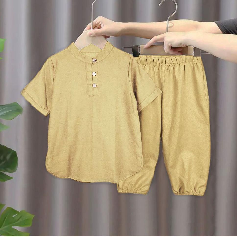 I3S2 Koko Anak Setelan Koko Adam Baju Koko Anak Terbaru 2022