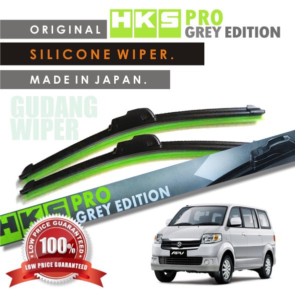 Wiper Frameless HKS Pro Silicone Wiper Suzuki APV (2 pcs)