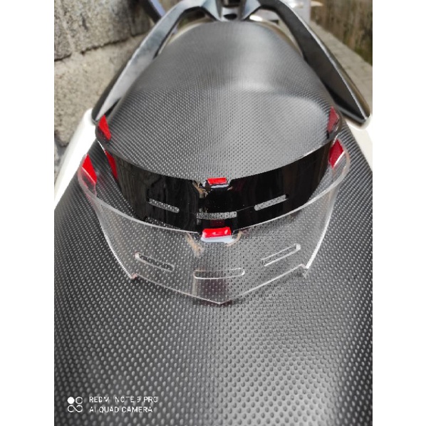 Spoiler Zeus 806 Pnp Spoiler Helm Zeus 806 Hitam Murah Kualitas Mewah Plus 3M