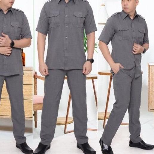 Quality Control✅SERAGAM PRIA PDH ABU TUA|SQ6