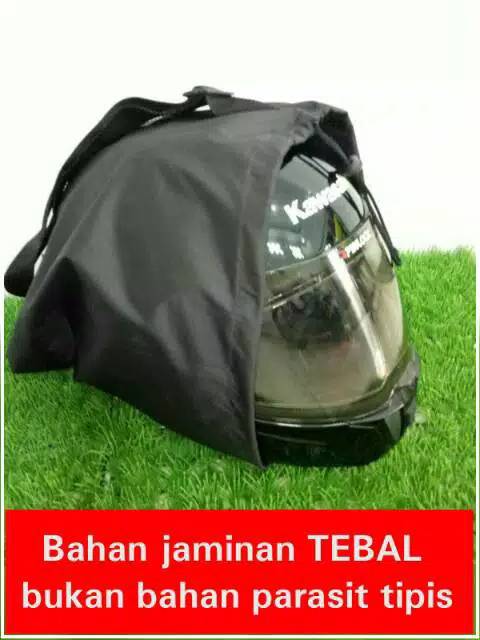 (NCS)  Sarung Helm / Tas Helm Motor Body Cover Pelindung Anti Air Tahan Hujan Panas Waterproof Water Proof