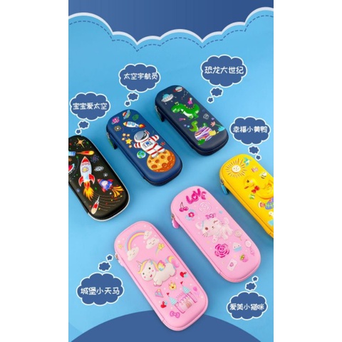 

Pensil Case 3D / Kotak Pensil / Tempat Pensil