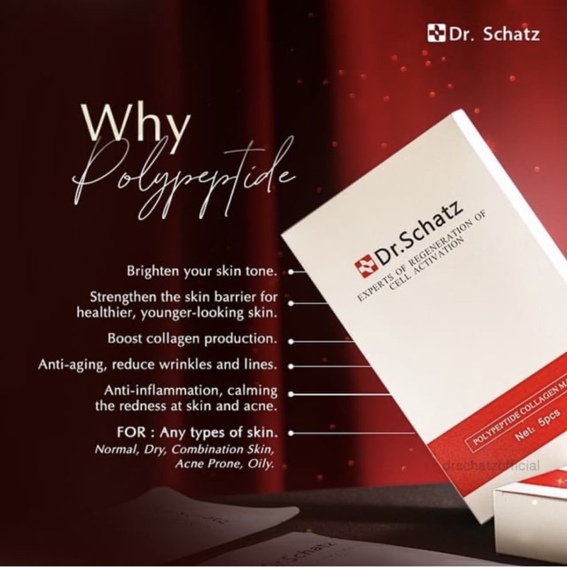 Dr Schatz Polypeptide Collagen Mask