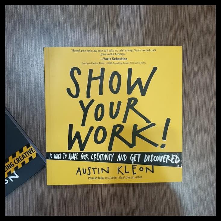 Buku Austin Kleon Steal Like An Artist & Show Your Work