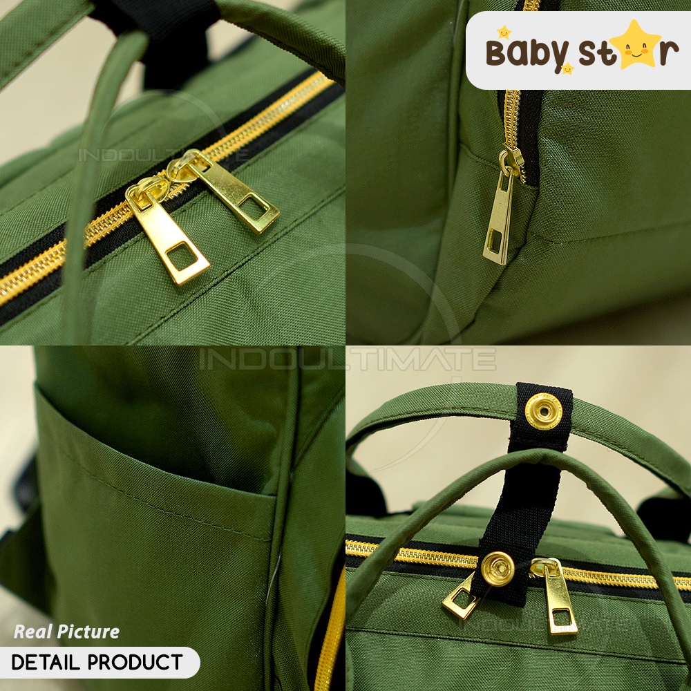 Diaper Bag Tas Bayi Ransel Besar Termurah CC-699 Tas Popok Bayi Baby Kecil Tas Botol Susu Tas Perlengkapan Bayi Besar Tas Diaper Newborn CC-799