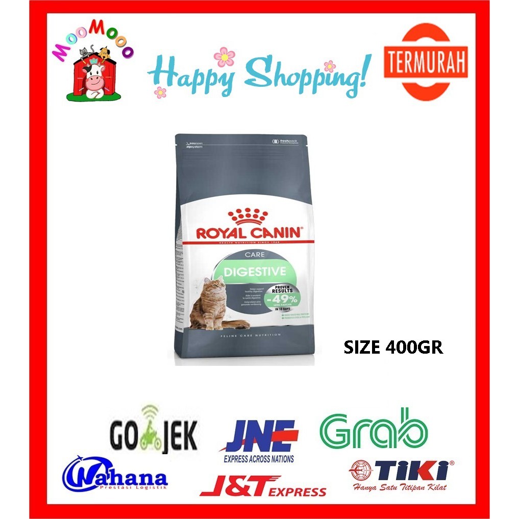 Royal Canin Digestive Care 400Gr - Makanan Kucing / Cat Food