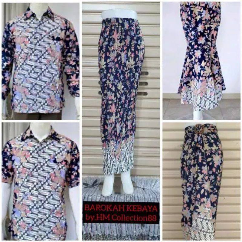 COUPLE BATIK/COUPLE MURAH/ROK PLISKET/ROK LILIT/ROK DUYUNG