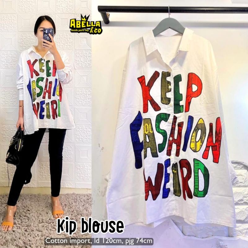 KIP BLOUSE BY ABELLA