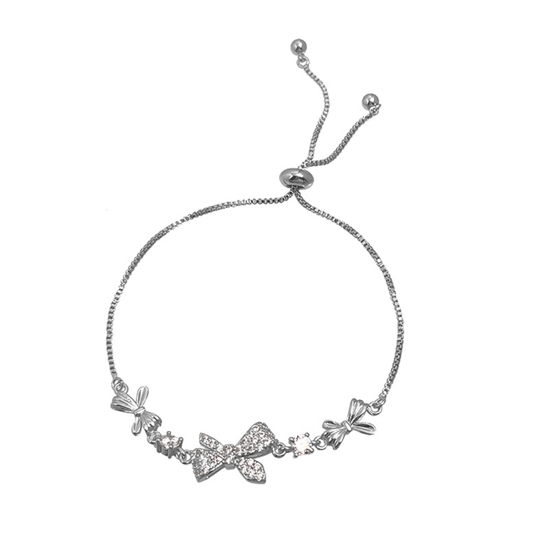 Gelang Kristal Handmade Adjustable Untuk Wanita