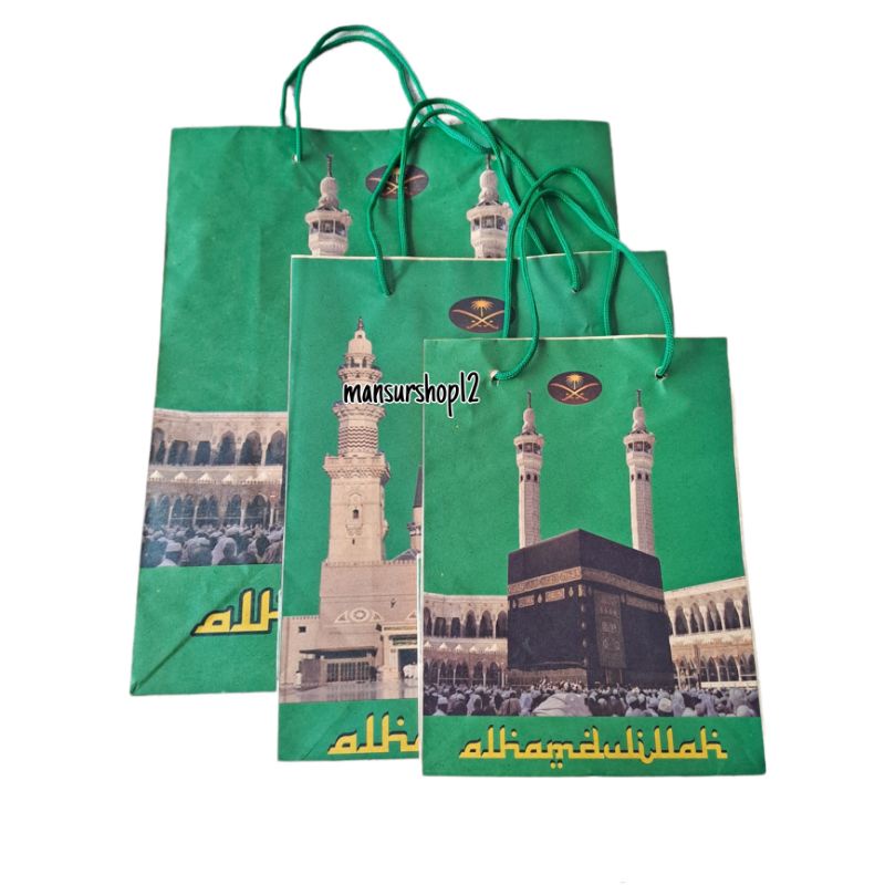 

Paper Bag Haji Umroh Isi 20pcs / 1 Kodi