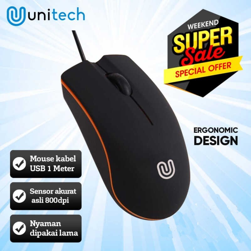 MOUSE USB MOUSE M20 UNITECH