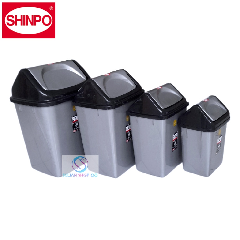 Jual Shinpo Tempat Sampah Spo Sip 820 Xl Extra Large Tempat Sampah Plastik Dengan Tutup 25 3171