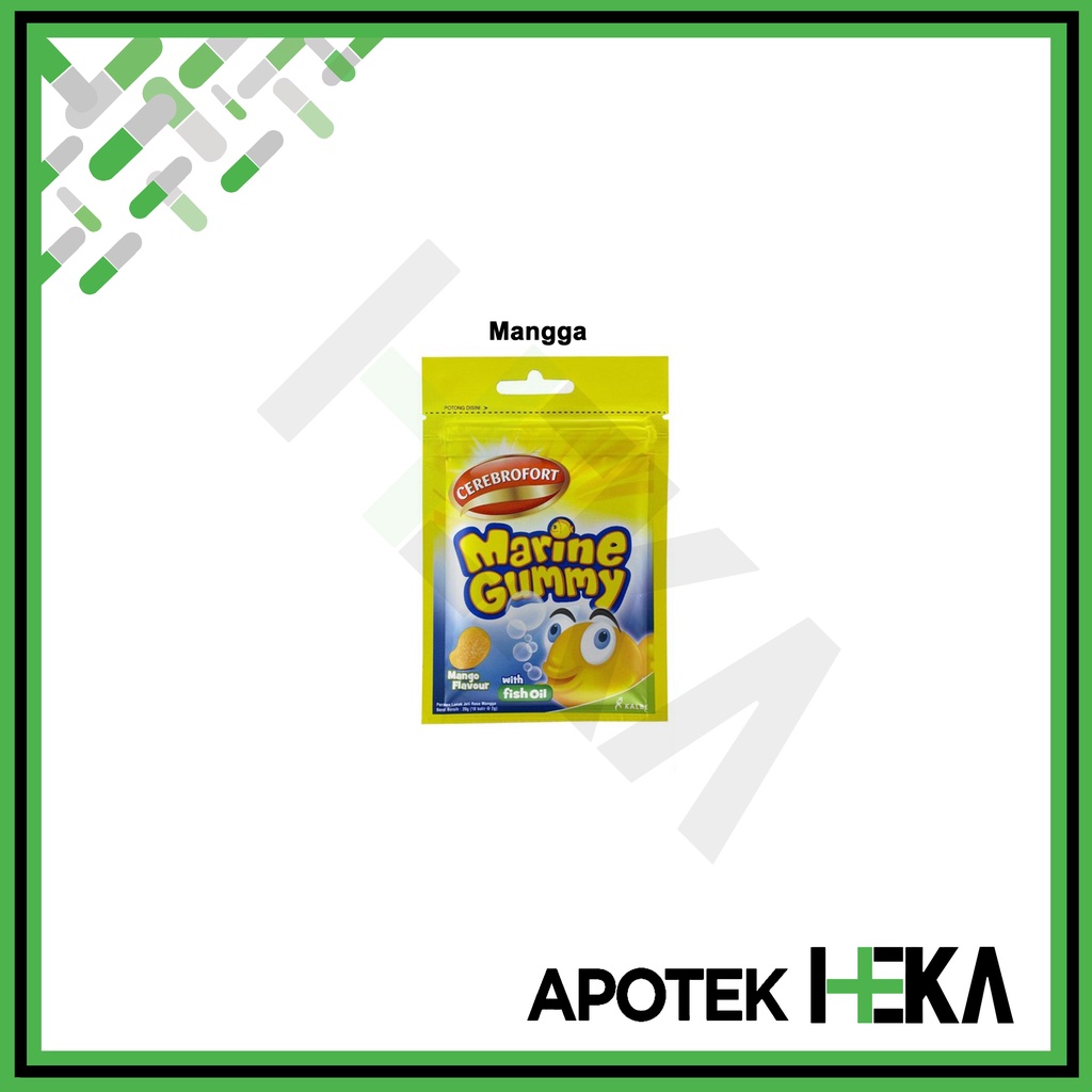 Cerebrofort Marine Gummy Sachet 10 Tablet (SEMARANG)