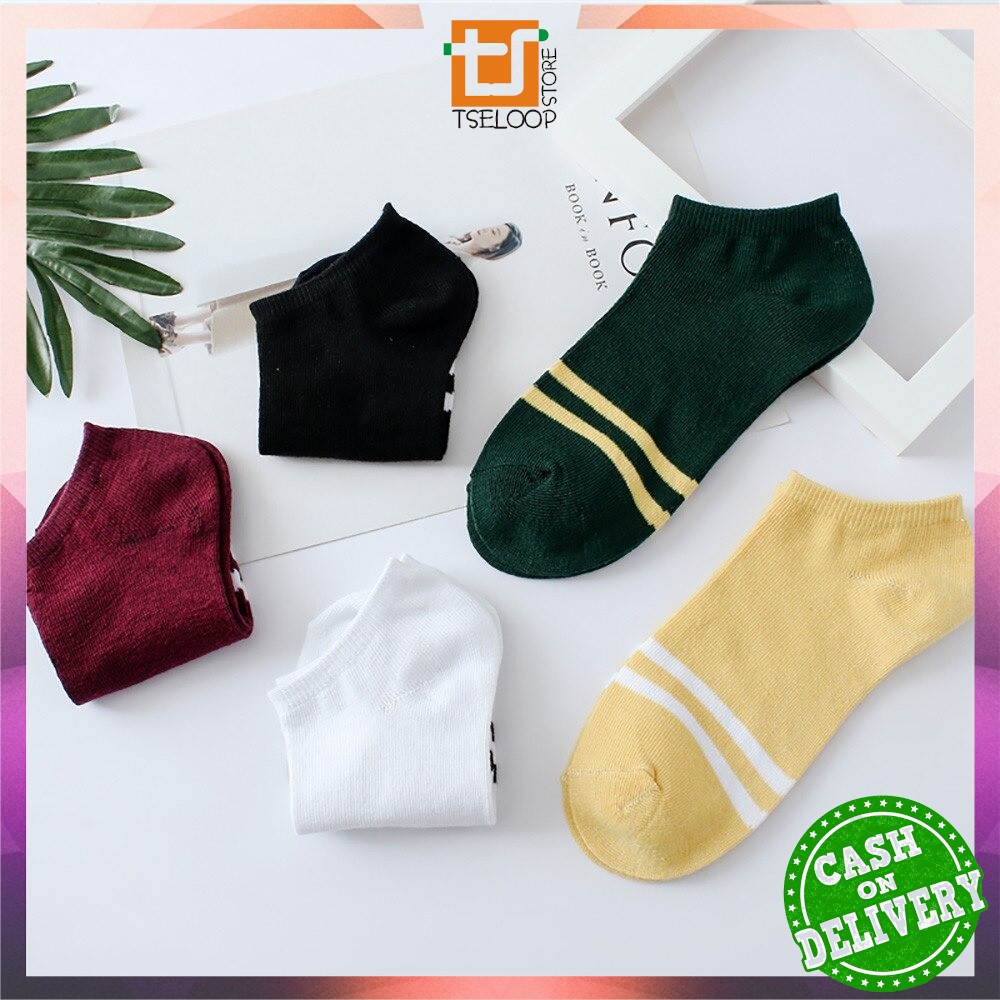 OFM - P51-P54 Kaos Kaki Pendek Dewasa / Kaos Kaki Semata Kaki / Kaos Kaki Ankle Motif / Short Socks-4