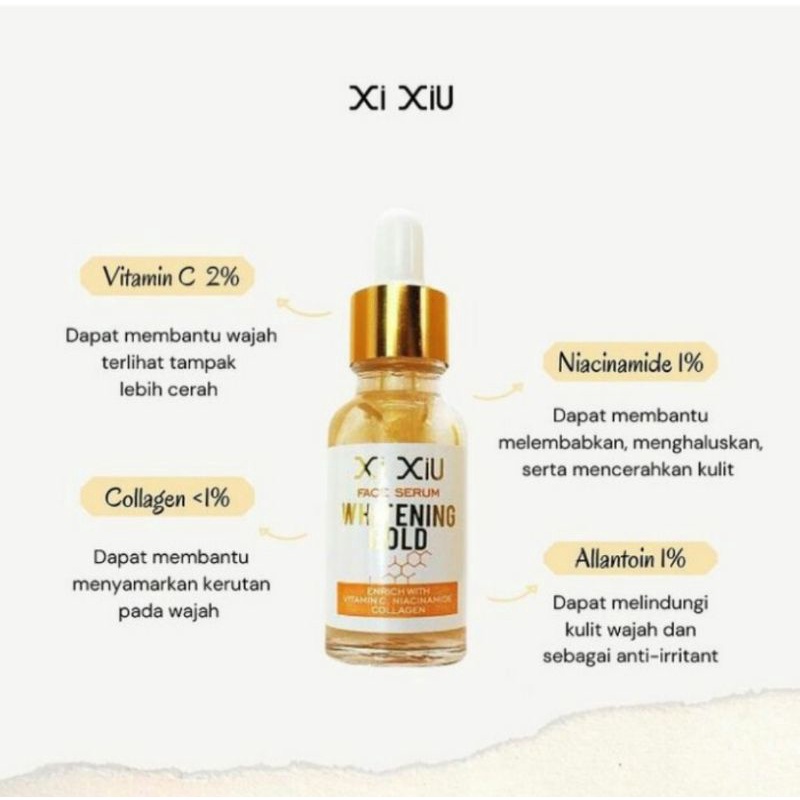 xi xiu serum gold