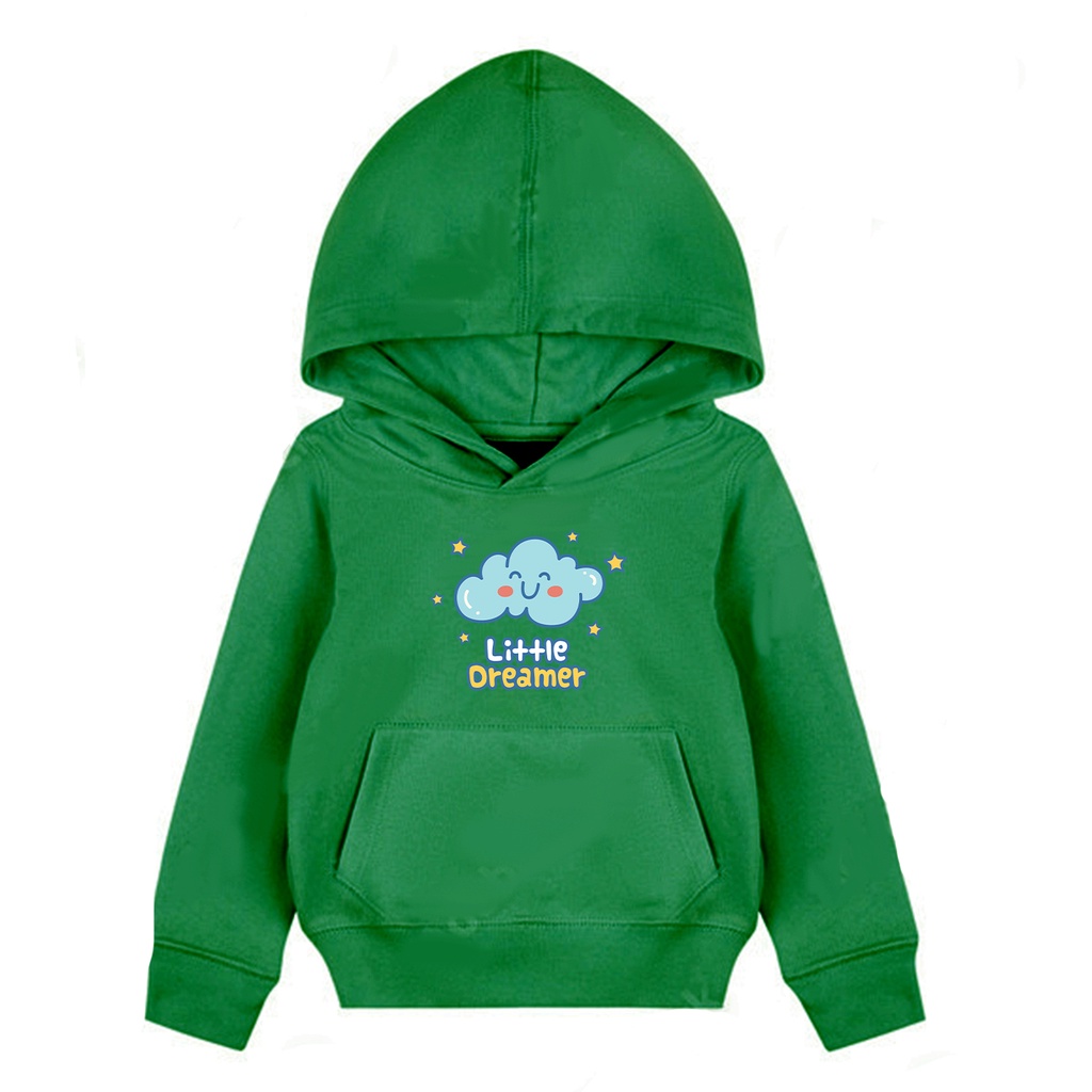 Hoodie Anak Little Dreamer Sweater Pakaian Fleece Anak M - XL