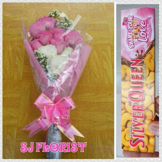 

Ready Oke Buket Bunga + Coklat Valentine