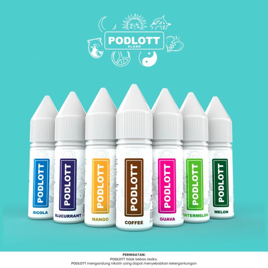 LIQUID PODLOTT SALT NIC - PODLOTT SALTNIC - 15ML