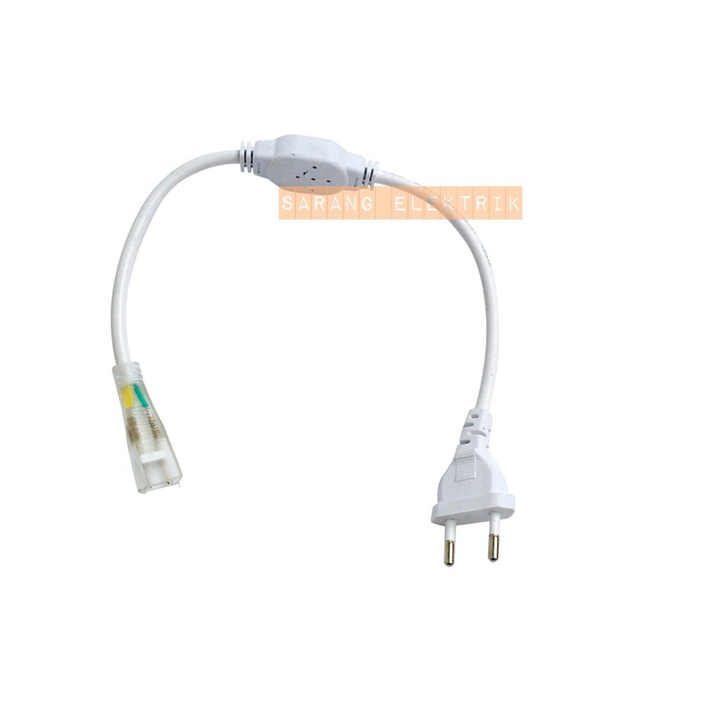 Connector Led Selang Kabel socket colokan lampu led strip selang 5050